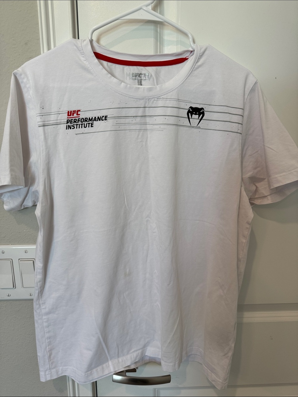 UFC Performance Institute White Short-Sleeve Tee